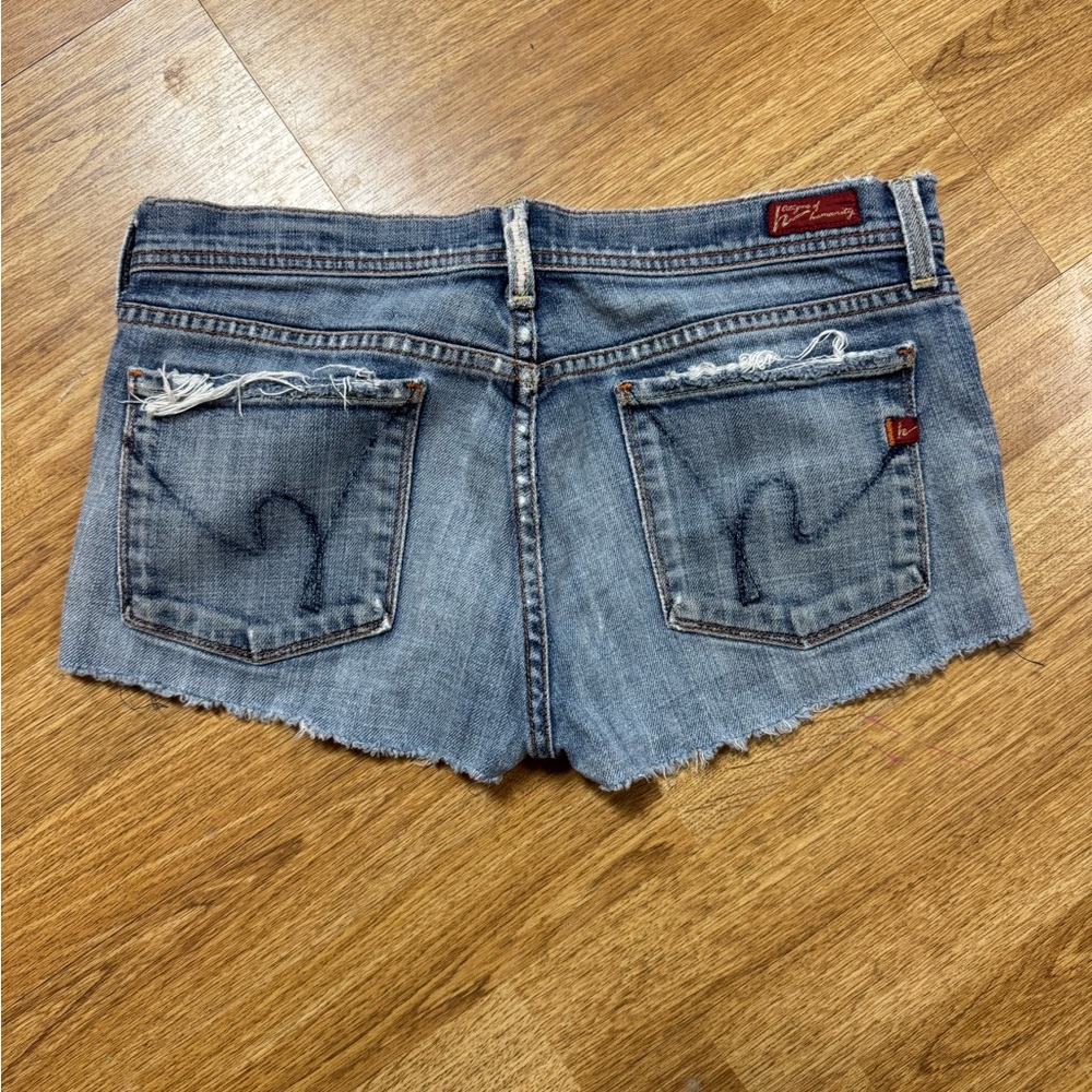 Citizen of Humanity cutoff shorts